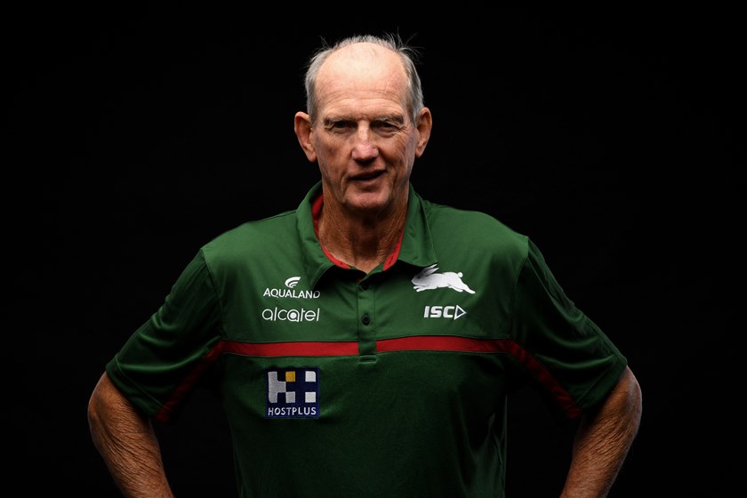 Rabbitohs coach Wayne Bennett.