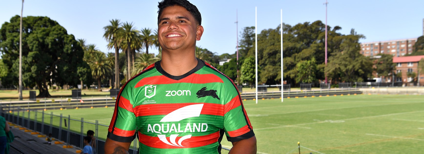 South Sydney recruit Latrell Mitchell.