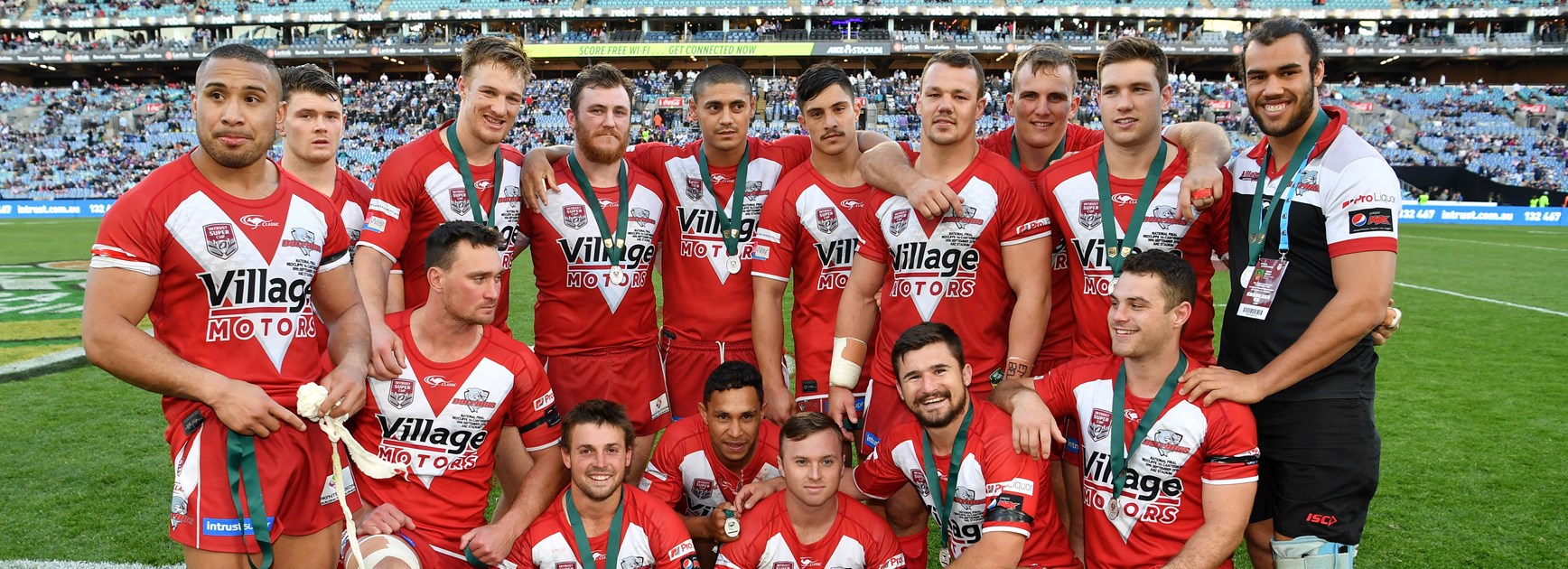 Redcliffe Dolphins' 2018 Intrust Super Cup winners lost the interstate clash.