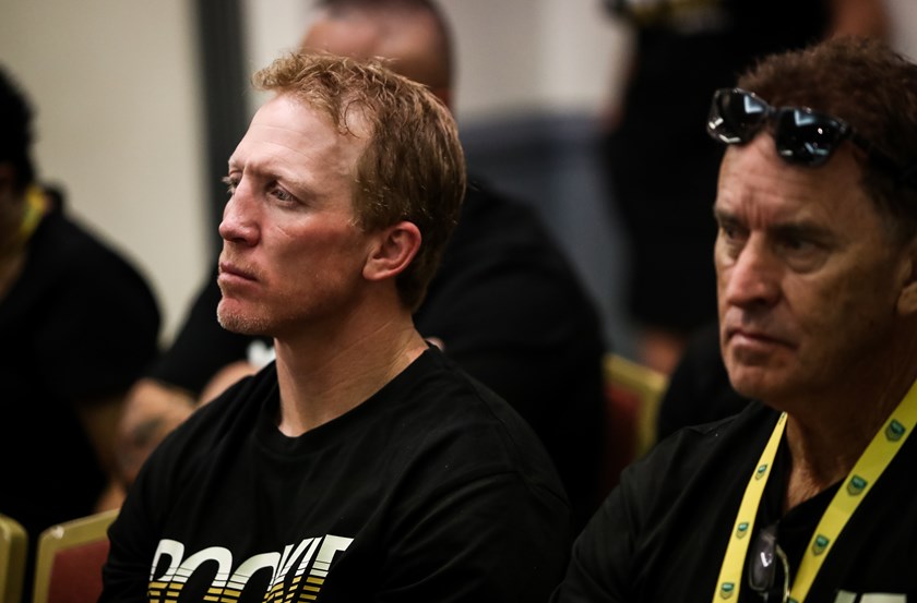 Alan Tongue at the 2020 rookie camp.