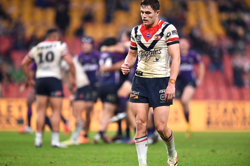 Kyle Flanagan during his time with the Roosters in 2020.