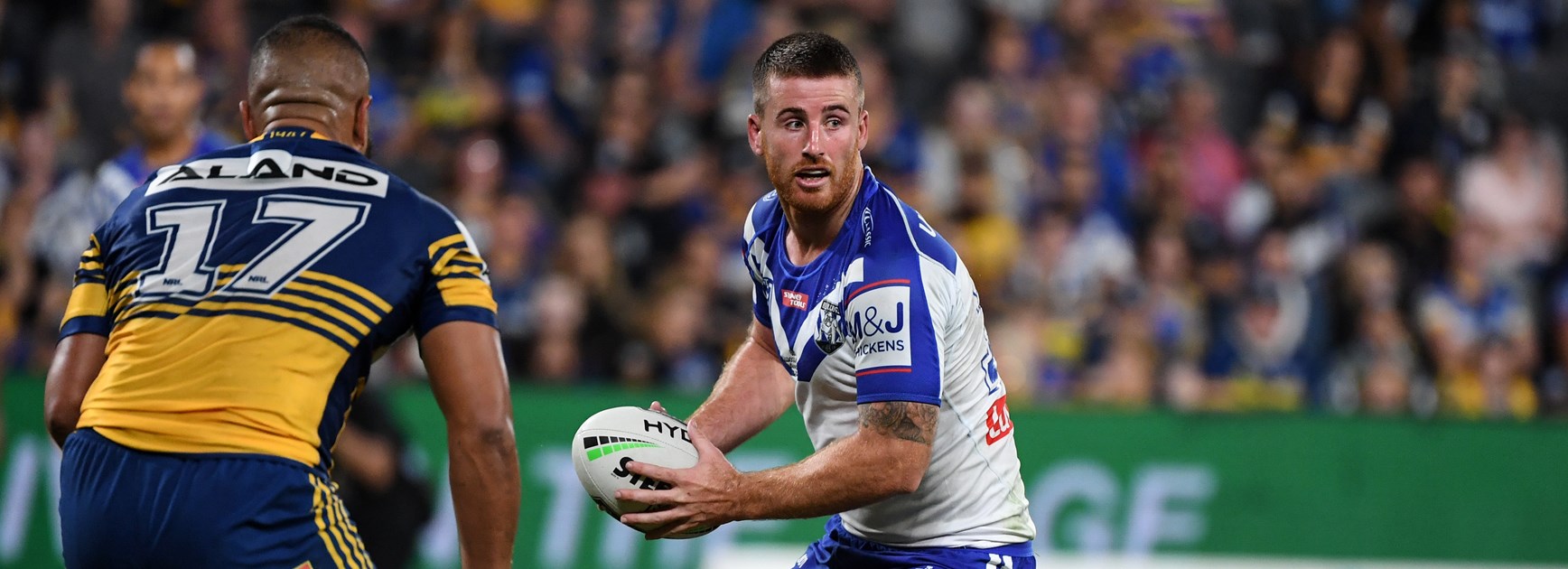 Britt battled surgery and weight loss to make Dogs debut