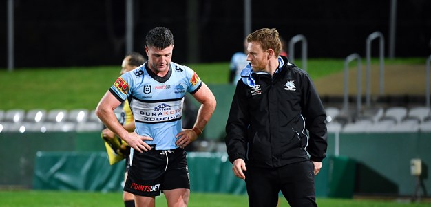 Sharks cop more injuries but dig deep to do Morris proud