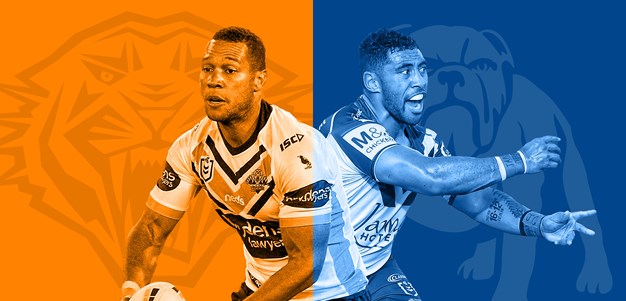 Wests Tigers v Bulldogs: Leilua returns to bubble; DWZ left out