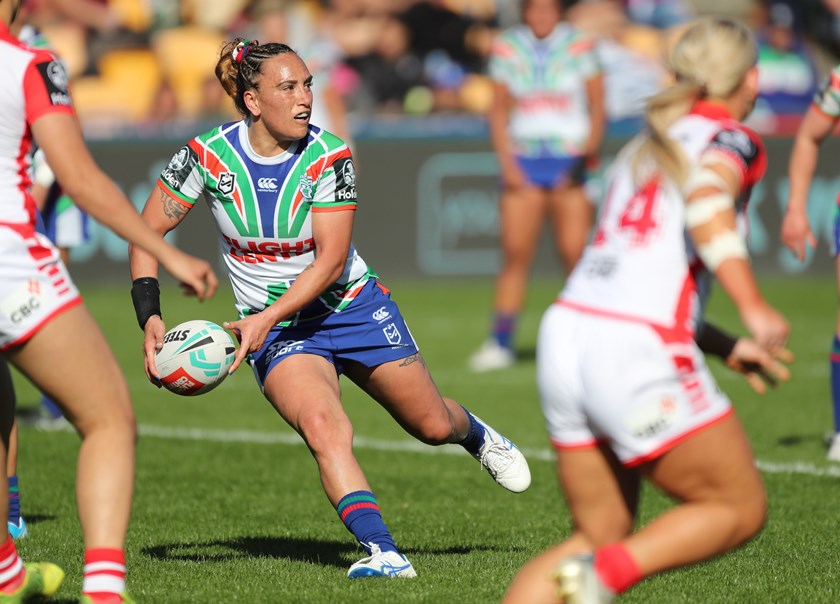The Warriors took on the Dragons in a standalone NRLW game in Auckland in 2019.