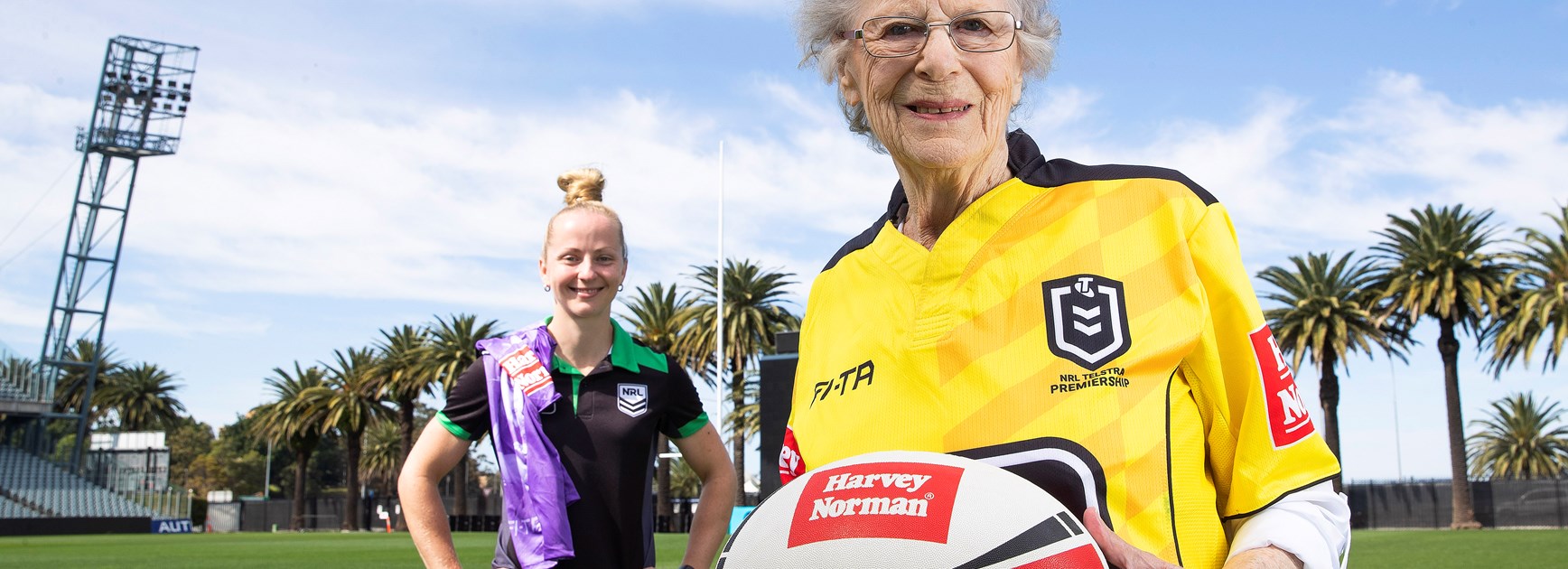 When Deidre met Belinda: Referees unite after 51 years