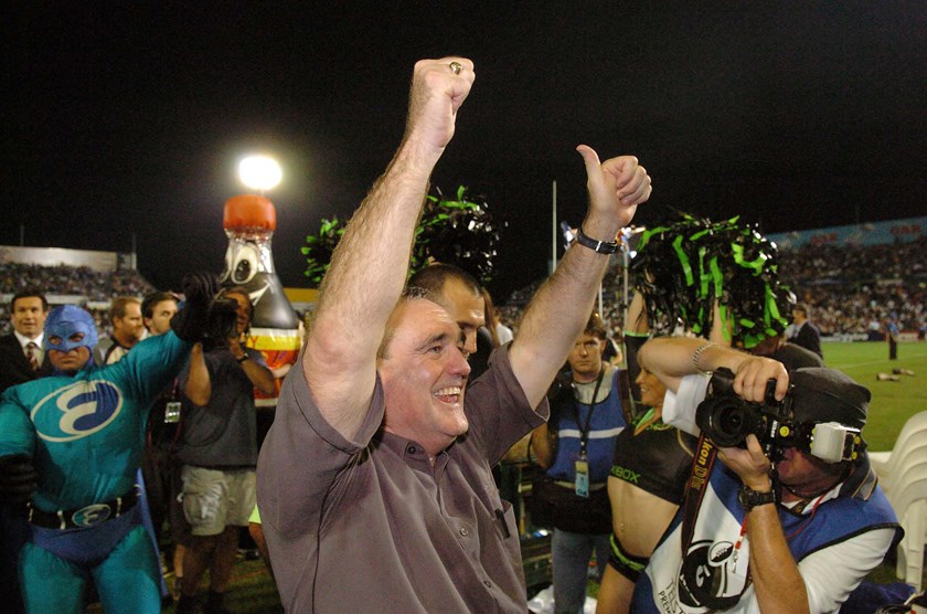 Graham Murray led the Cowboys to their first NRL grand final in 2005.