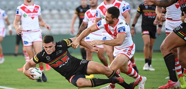 Cleary stars as Penrith outlast Dragons in thrilling tryfest
