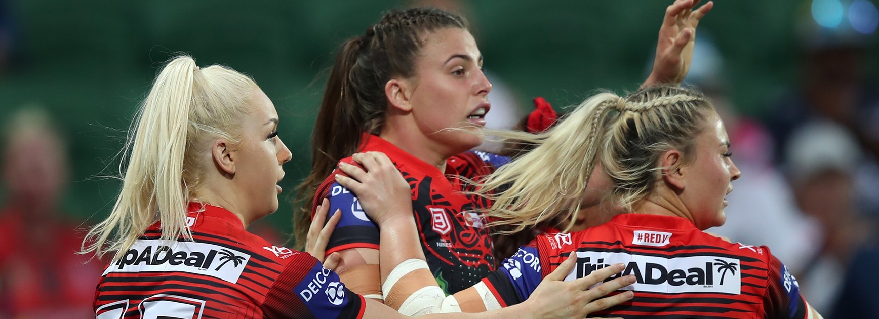 Dragons star Jess Sergis.