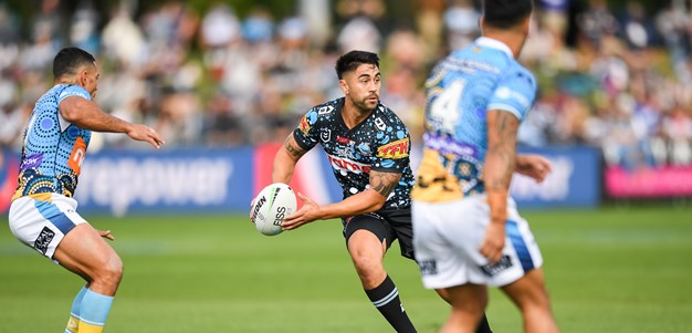Johnson's 200th a winner as Sharks savage sorry Titans