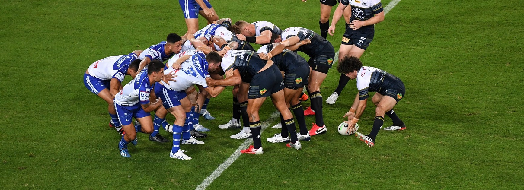 Canterbury take on North Queensland.
