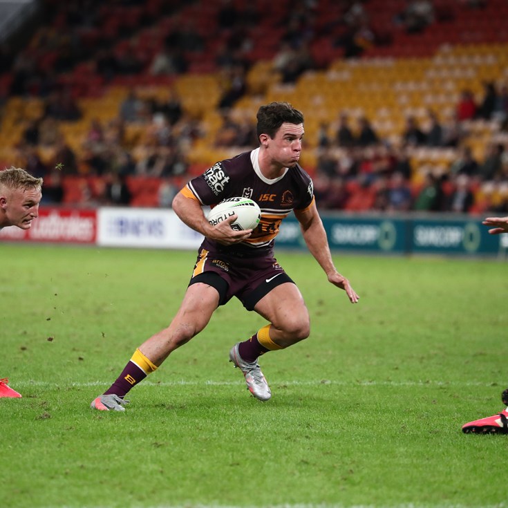 Run and stun: Johns urges Croft to challenge the line
