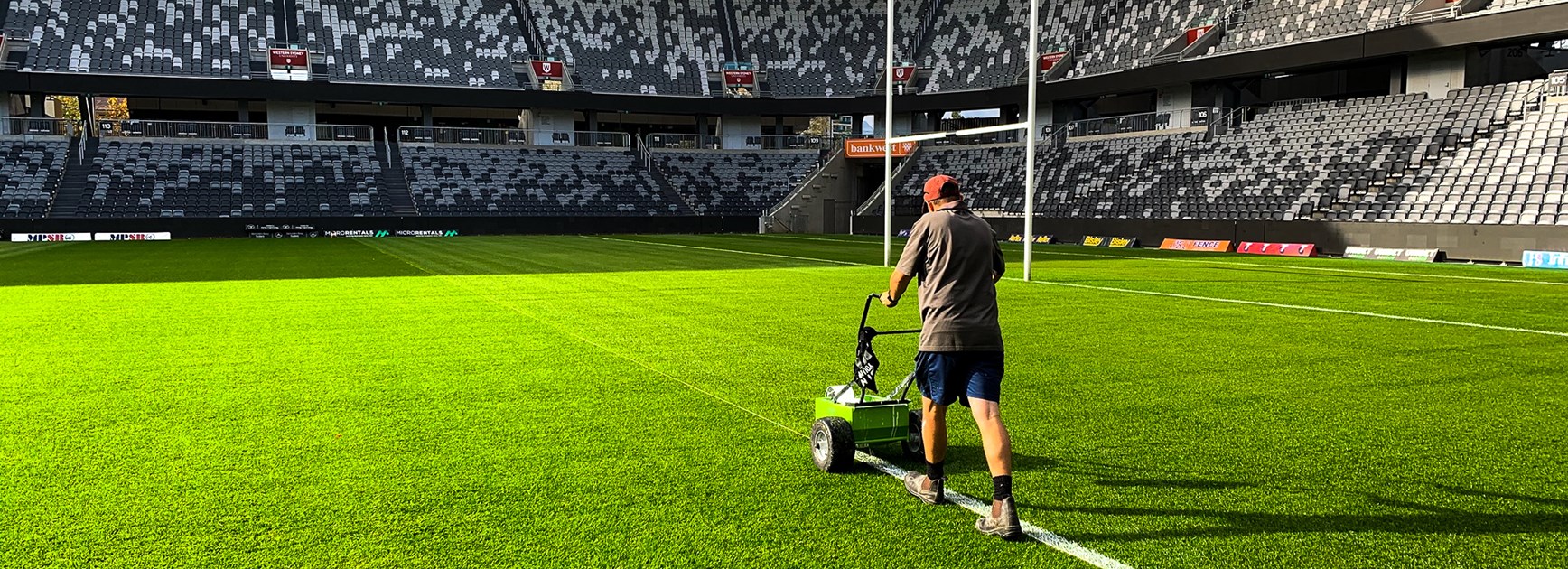 Grass at the cutting edge: Stadium turf treated like 'high-class athlete'