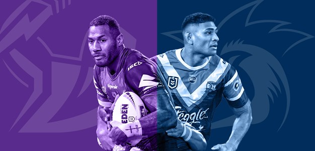 Storm v Roosters: Cameron Smith to halves