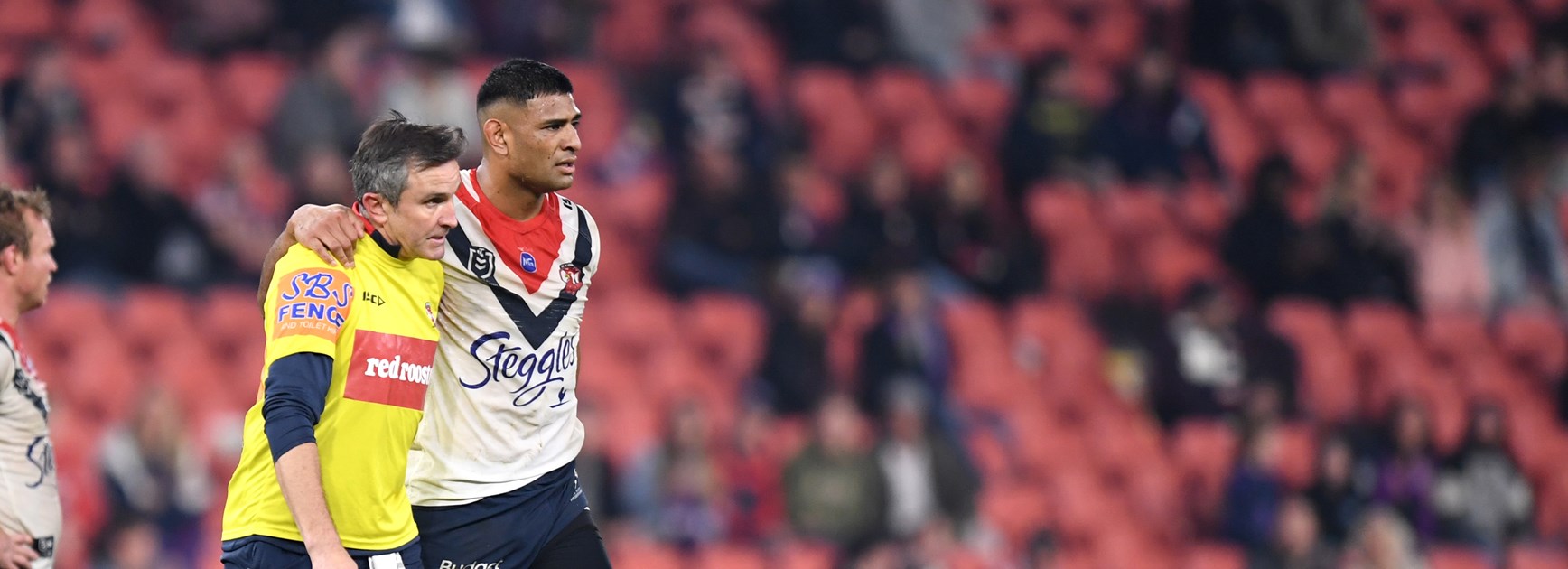 Syndesmosis sidelines Tupou as Roosters deal with heavy injury toll
