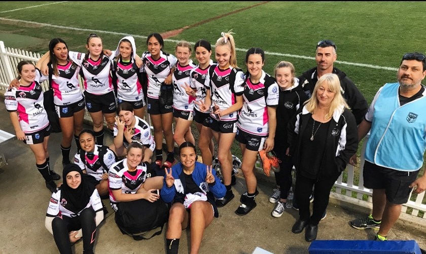The Asquith Magpies have actively been promoting women's rugby league at their club.