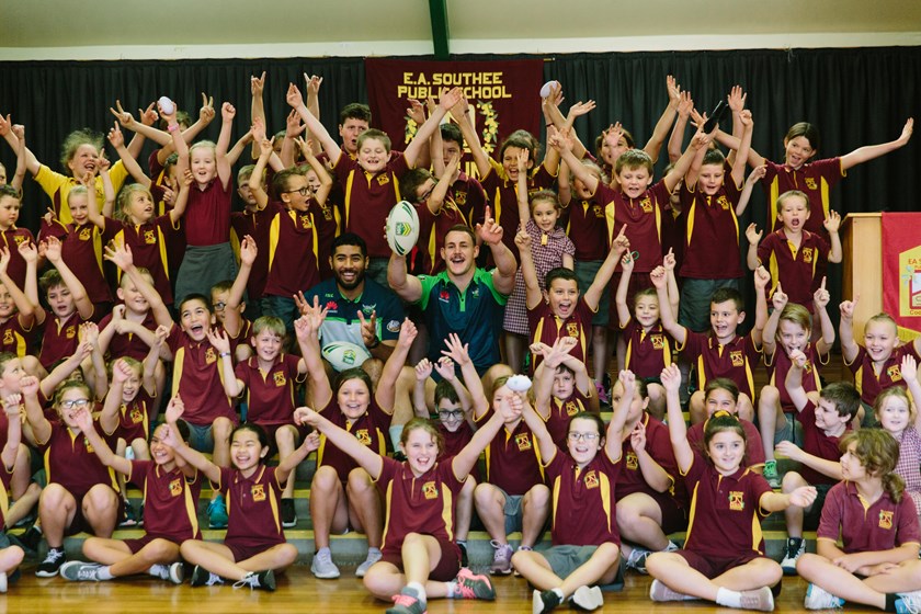 The NRL Road to Regions program.