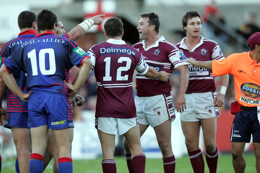 Terry Hill made a successful comeback at Manly in '05 after retiring the year before.