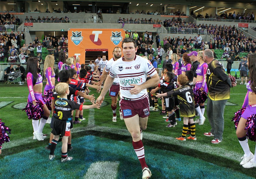 Jamie Lyon played 224 games for Manly between 2007-16.