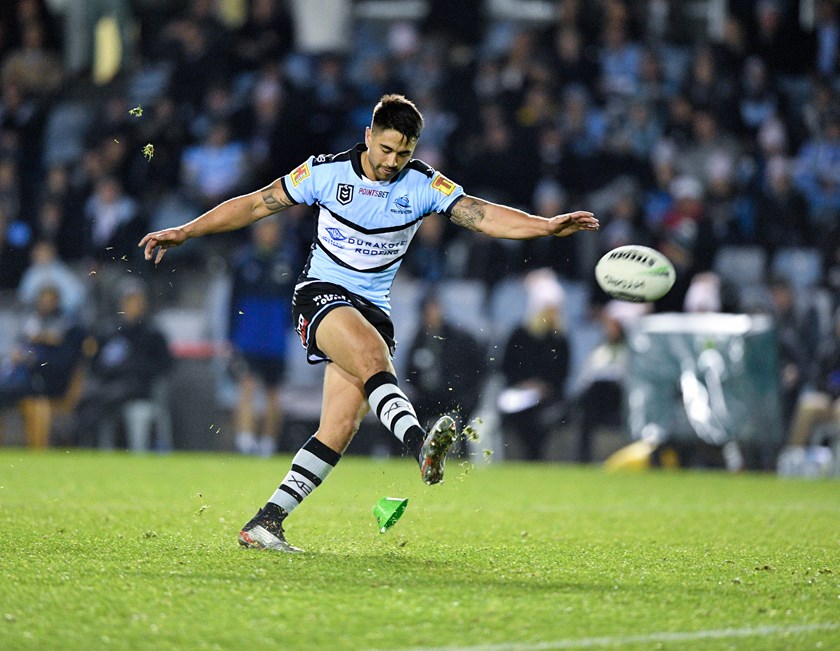 Sharks star Shaun Johnson.