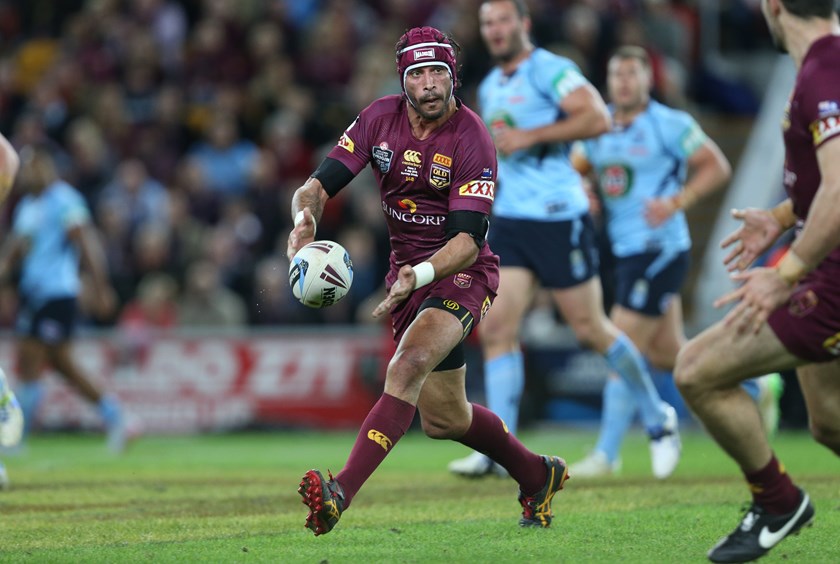 Maroons legend Johnathan Thurston.