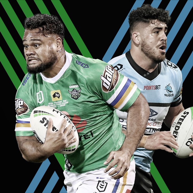 Raiders v Sharks: Sutton out, stars back; Townsend ban ends