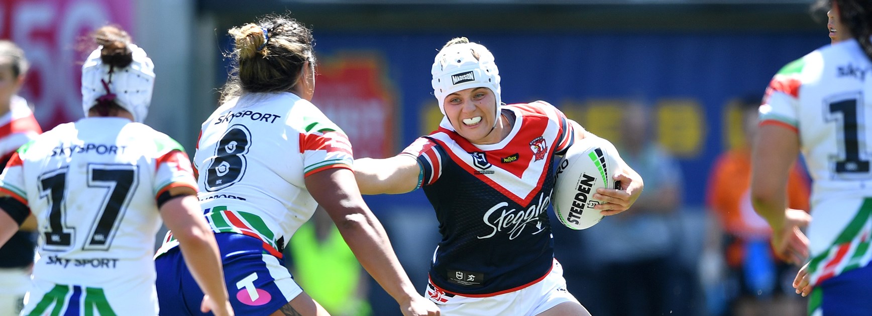 Roosters lock Hannah Southwell.