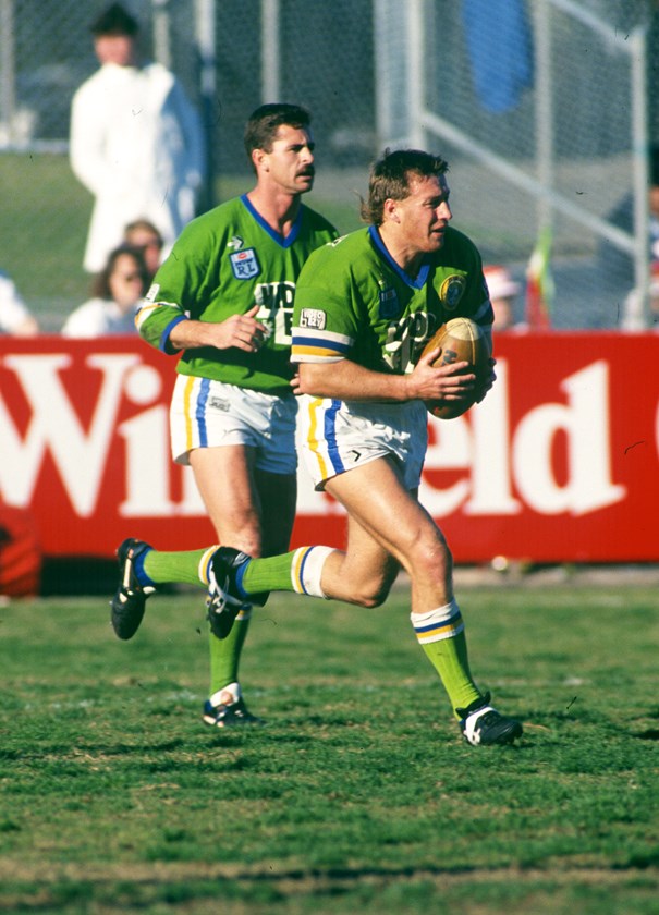 Craig Bellamy played 149 games for Canberra and scored 46 tries.