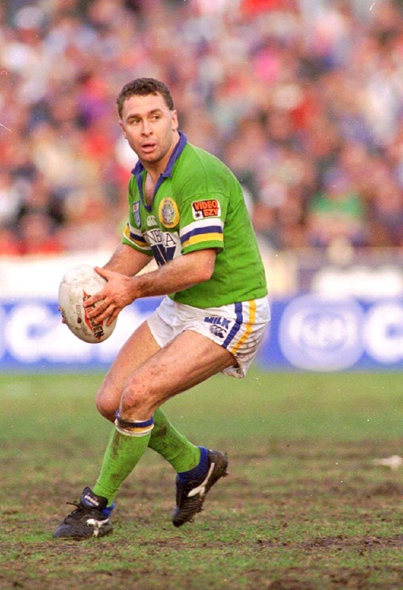 Ricky Stuart played 203 games for the Raiders between 1988-98.