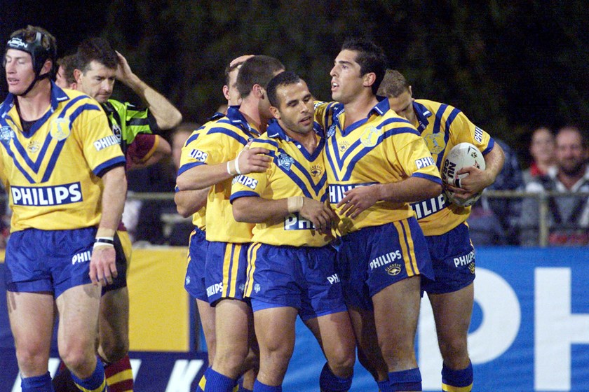 Braith Anasta with NSW City teammate Hazem El Masri.