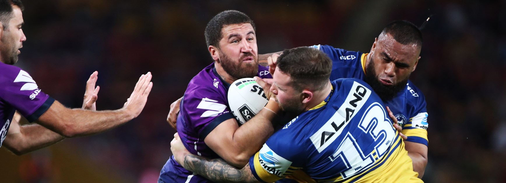Storm back-rower Kenny Bromwich.
