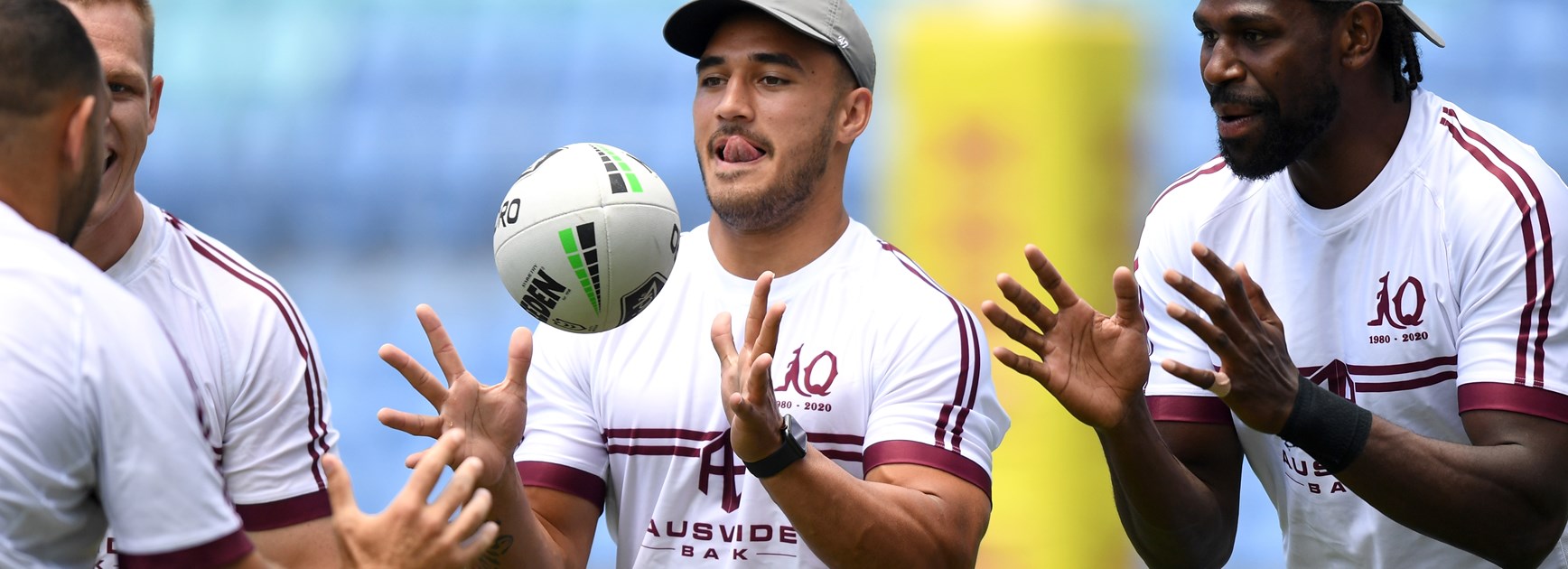Maroons fullback Valentine Holmes.