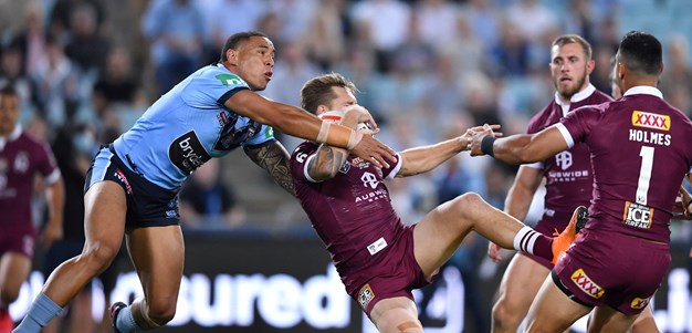 Why penalty wasn't given for tackle that left Maroons at sixes and sevens