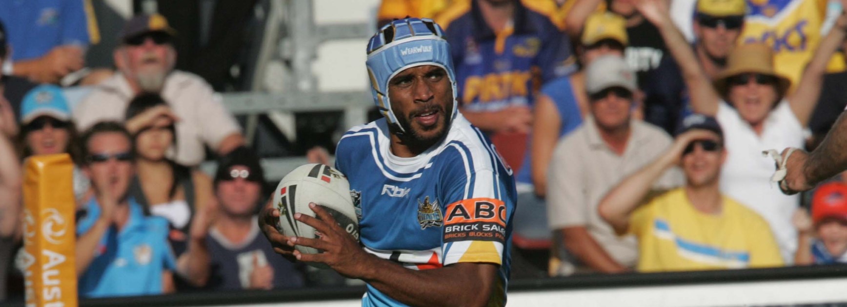 Preston Campbell was a foundation player at the Titans.