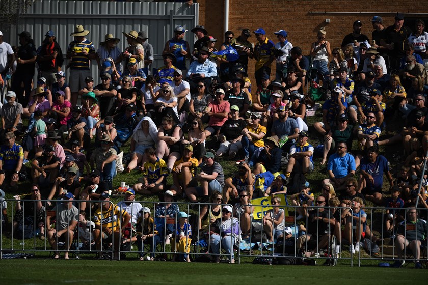 Bega Recreation Ground was filled to capacity.