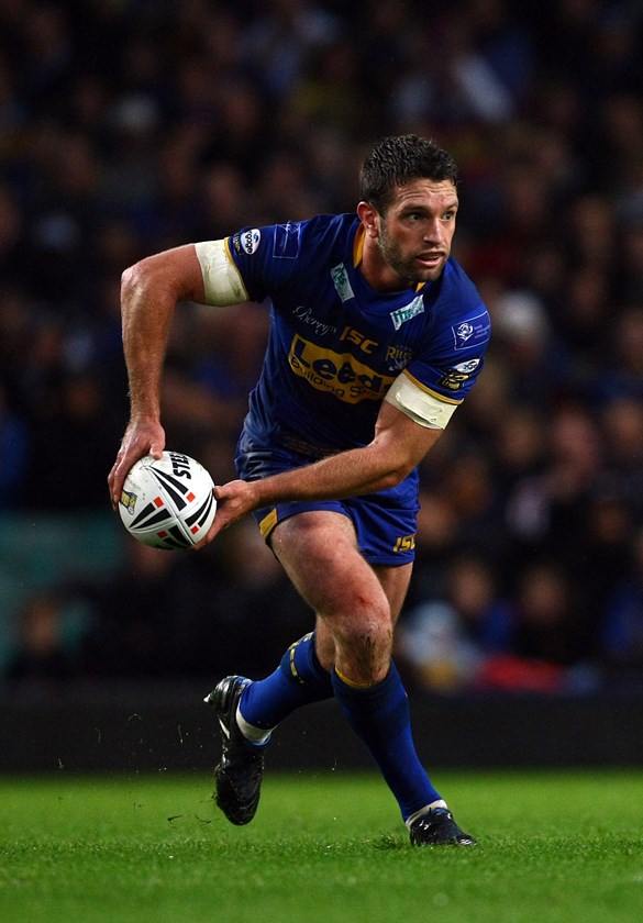 Danny Buderus during his time at Leeds Rhinos.
