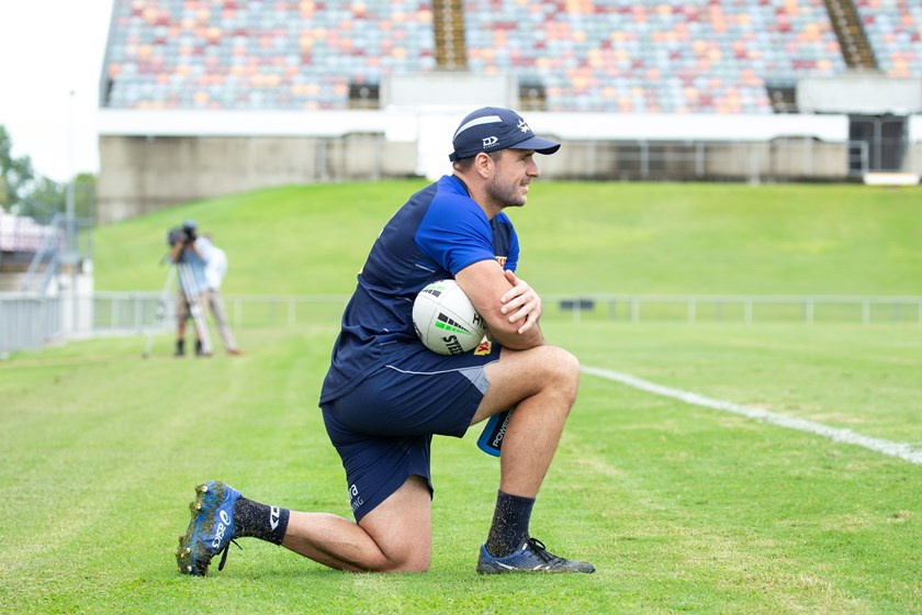 Lachlan Burr brings depth to Todd Payten's pack.