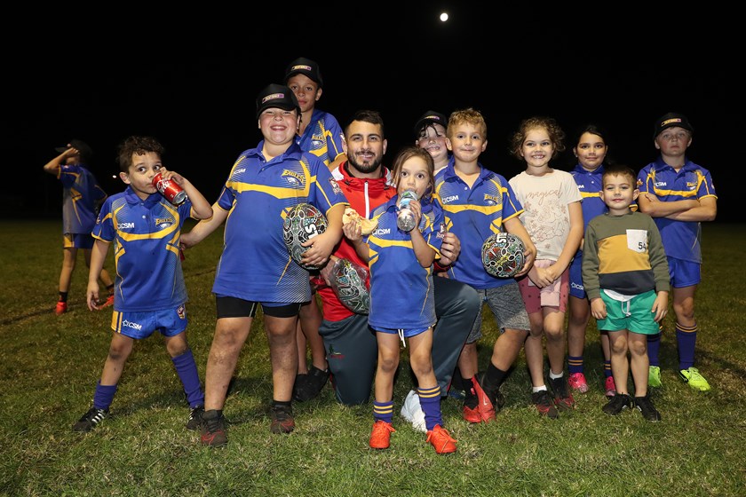 Jack Bird with the Berkeley Eagles juniors.
