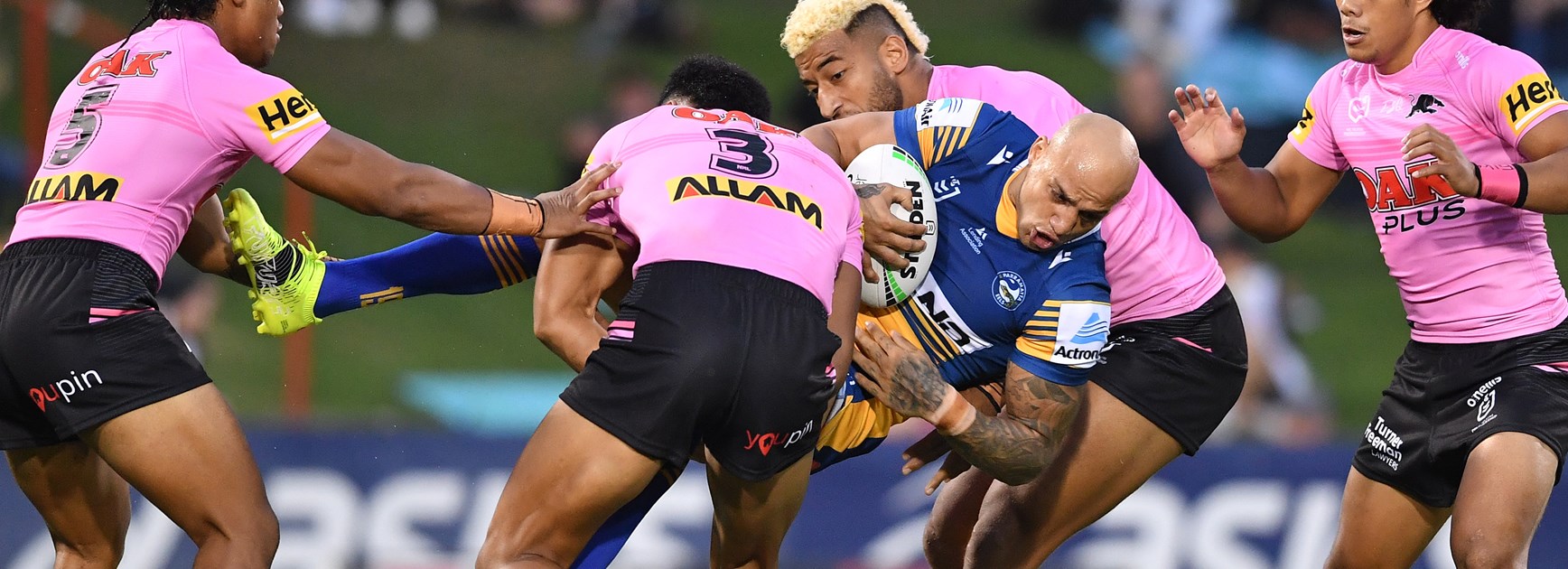 Eels winger Blake Ferguson.