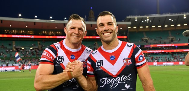 Morris, Tedesco grab hat-tricks as Roosters rout Manly