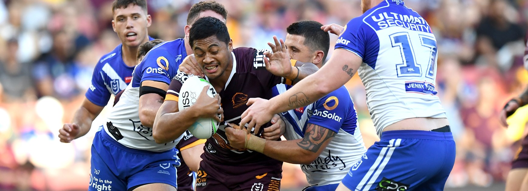 Broncos five-eighth Anthony Milford.