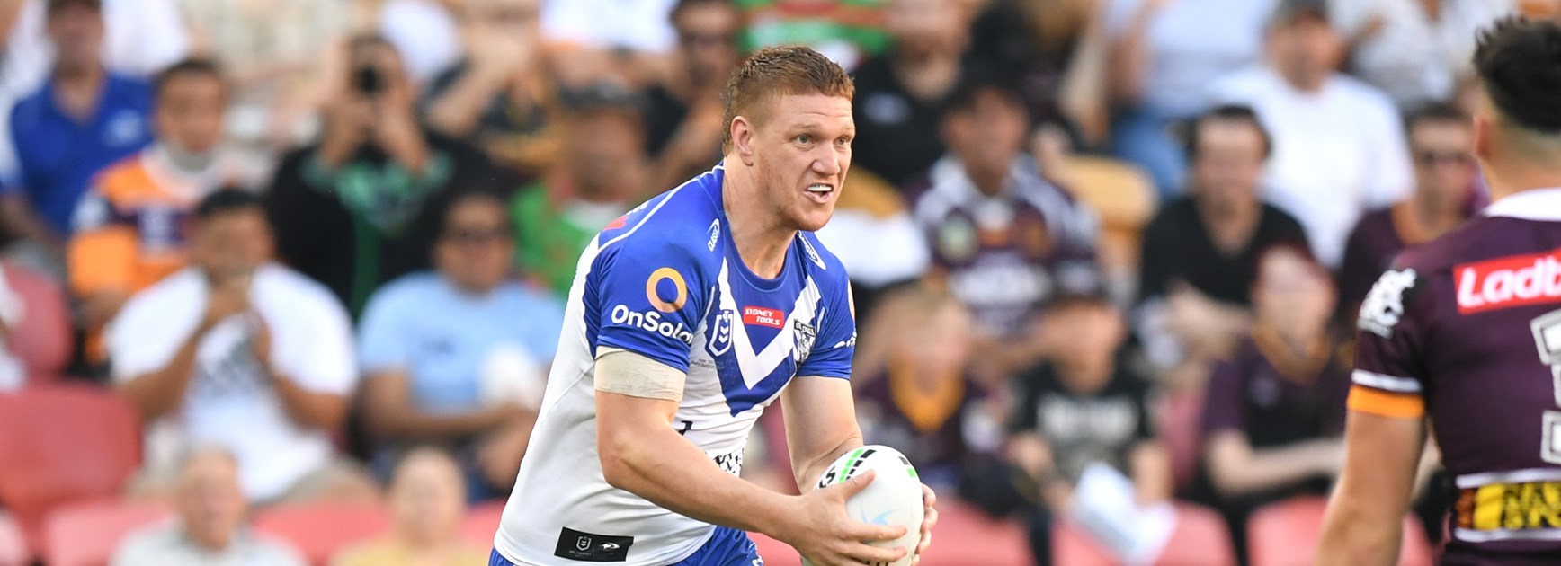 Bulldogs prop Dylan Napa.