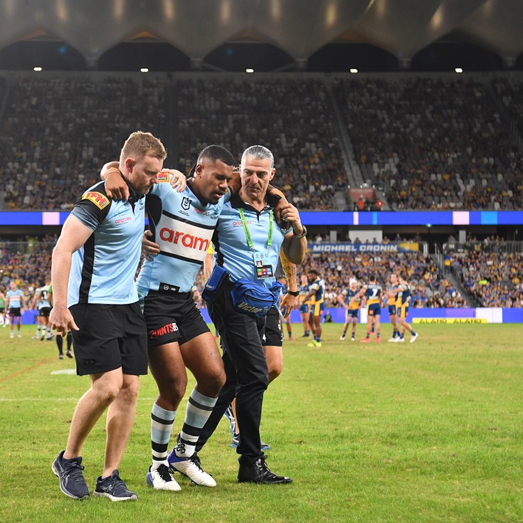 Morris calls for 18th man as knockout blows floor brave Sharks