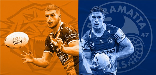 Wests Tigers v Eels: Leilua omitted again; Matterson out