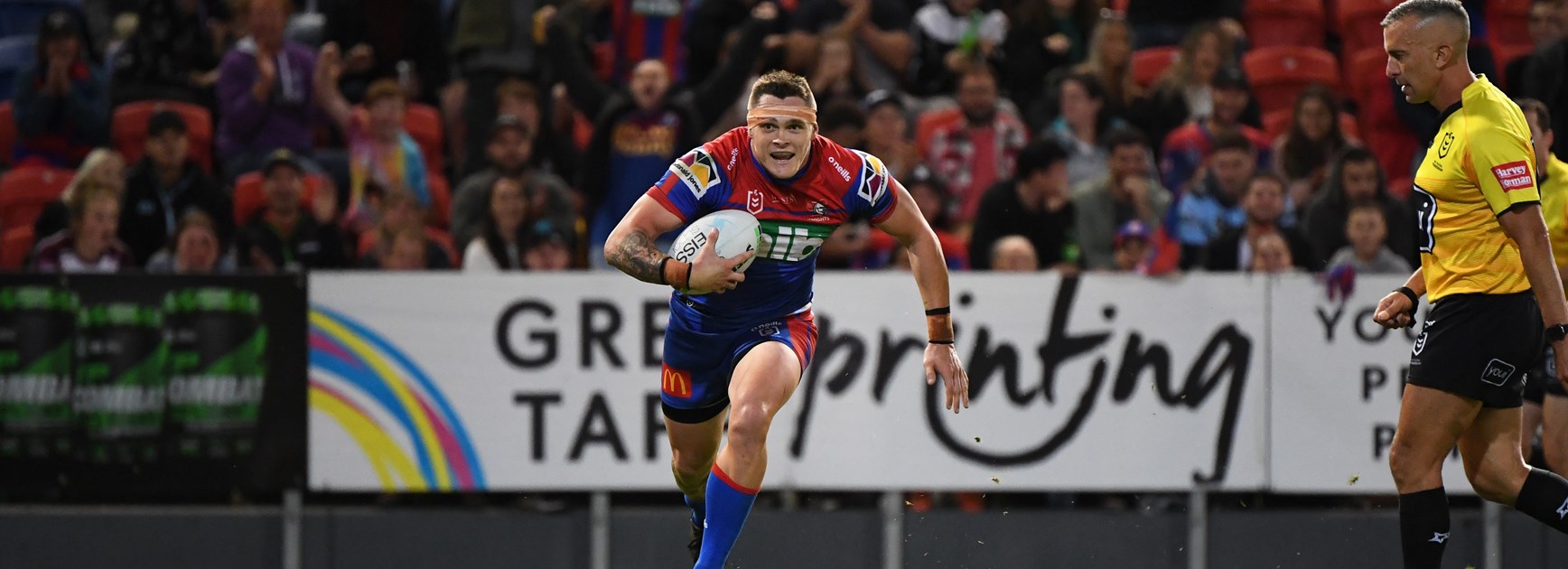 Knights back-rower Brodie Jones.