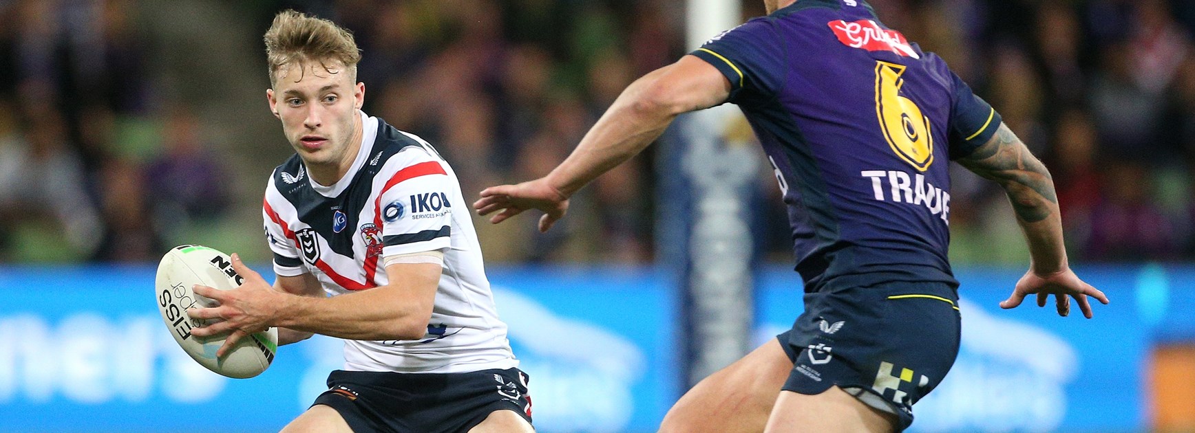 Roosters halfback Sam Walker.