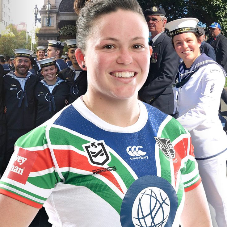 From ADF to NRLW: Warrior Peck driven by family connection