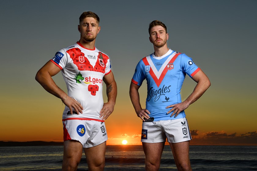 Zac Lomax and Paul Momirovski launch ANZAC Round