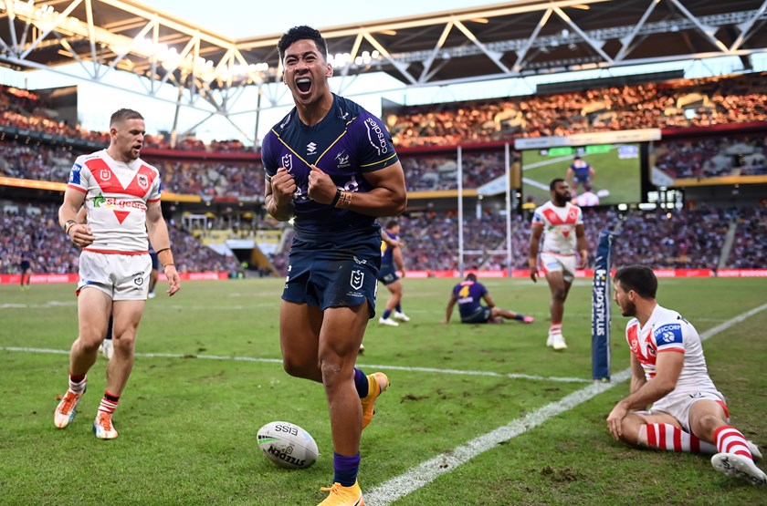 Dean Ieremia was the fourth Victorian to debut for the Storm 