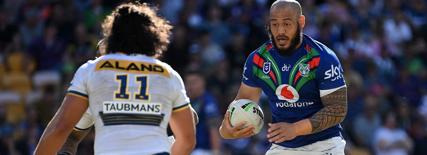 Warriors prop Leeson Ah Mau.